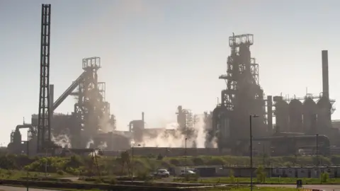 Getty Images Port Talbot's Tata steelworks