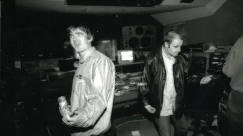 Michael Spencer Jones Noel Gallagher and Bonehead