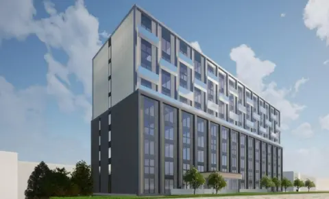 Local Democracy Reporting Service Image of how the redevelopment of the former City Central Library building could look