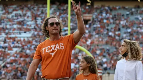 Getty Images Actor Matthew McConaughey has spoken out about the latest attack in his hometown