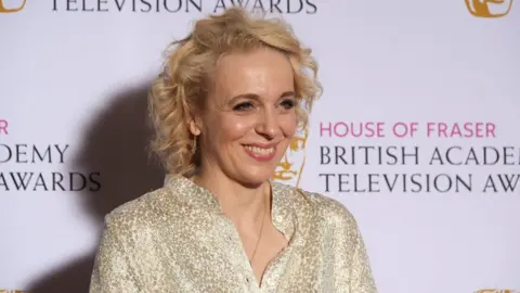 David M. Benett Picture of a Abbington at the Bafta's