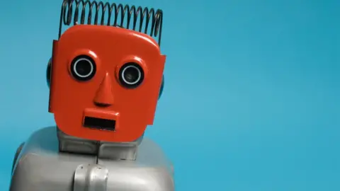 Getty Images puzzled robot