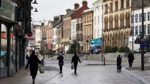 Getty Images Darlington town centre