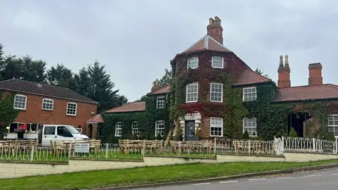 Harriot Bolland The front of the restaurant after it was targeted