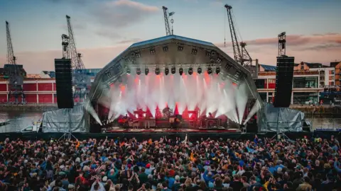 Plaster Communications Image taken at Bristol Sounds 2023