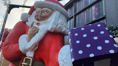 BBC Polystyrene Santa.