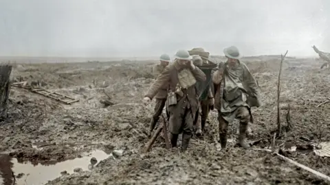 BBC Soldiers at the battle of Passchendaele