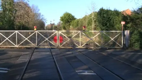 BBC Waterside rail line