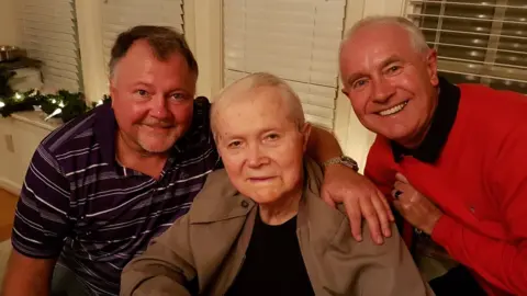 BBC Keith Barrett with cousin Mark & uncle Lester