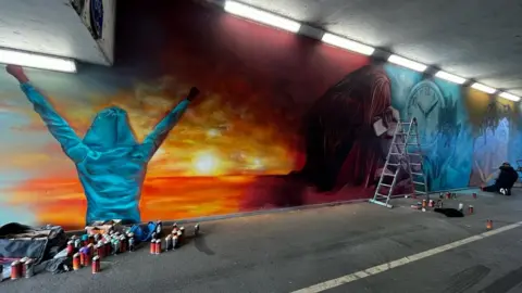 Nathan Murdoch mural