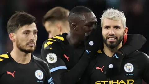 David Silva and Sergio Aguero