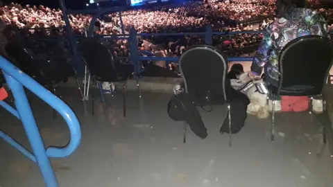 Abby Cappleman Inside the arena