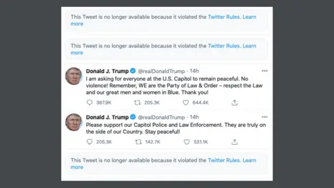 Twitter Trump notices