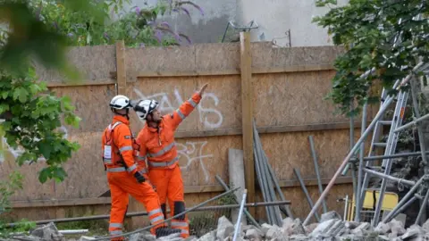 Wales News Service Collapsed church