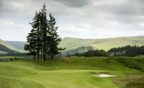 PA Media General View of the 1st hole of the PGA Centenary Course, Gleneagles.