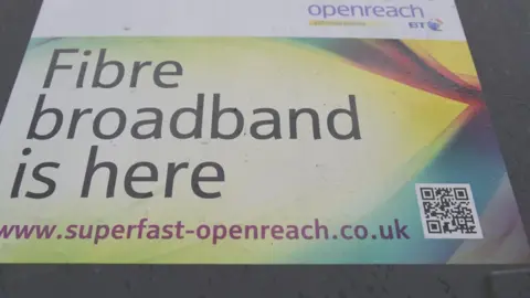 Getty Images BT broadband leaflet