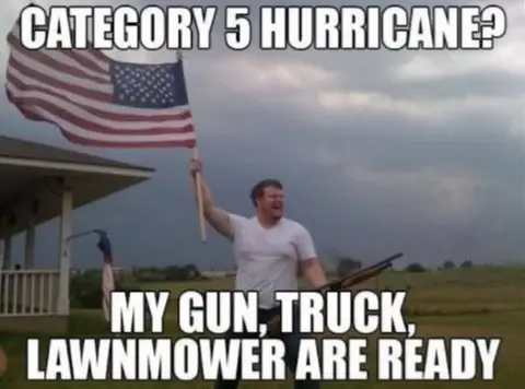 Facebook Irma meme