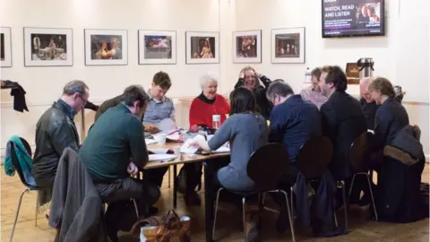 Claire Haigh Rehearsal