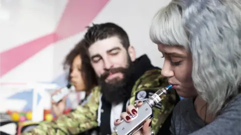 Getty Images young people vaping