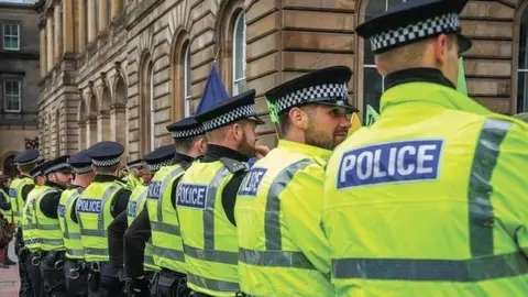 Getty Images police scotland officers