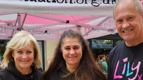 Lily Foundation Sarah Moore, Liz Curtis and Pat Moore