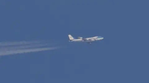 Alan Meloy Air Force One over Sheffield