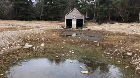 Brian O'Donnell Loch Vaa boathouse