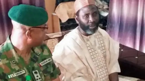 Nigerian Army Ahmed Sulaiman (right)