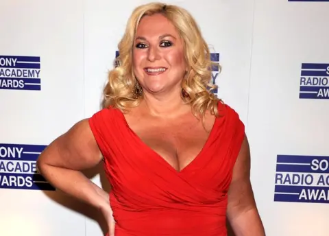 Getty Images Vanessa Feltz at 2009 Sony Radio Awards