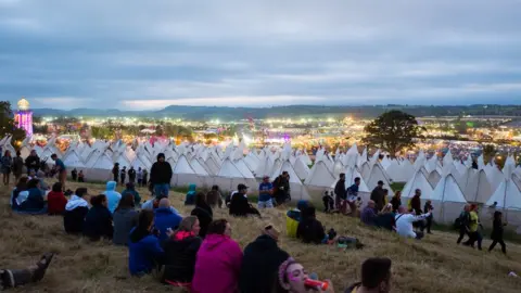 Getty Images "I'll probably give out some high fives, maybe throw some wellies in to the crowd." Ed has a plan for working his first ever Glastonbury crowd