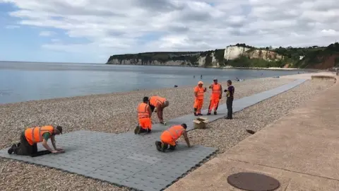 East Devon District Council Track at Seaton