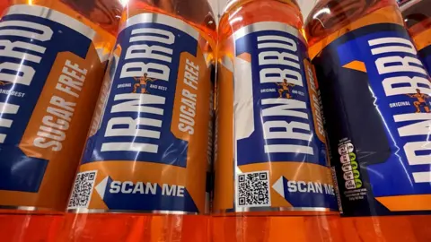 irn bru bottles