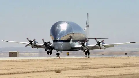 NASA Super Guppy Turbine used by NASA