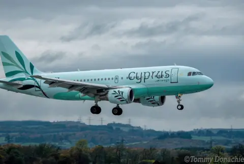 Tommy Donachie Cyprus Airways Airbus A319