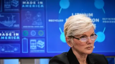 Getty Images US Energy Secretary Jennifer Granholm wants US producers to pump more oil