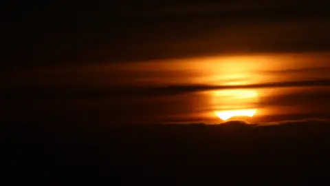 BBC Weather Watcher/ Callum P A partial eclipse in Orkney, Orkney Islands