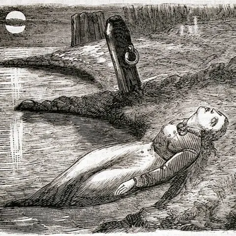 © National Maritime Museum, London Illustration of one of the dead