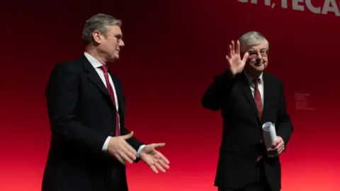 Nathan Roach Keir Starmer and Mark Drakeford