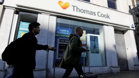 Getty Images Thomas Cook relaunched this week as an online travel agency.