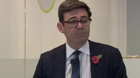 Greater Manchester Mayor Andy Burnham