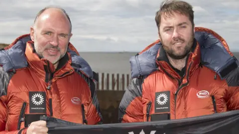 Shackleton Lou Rudd and Martin Hewitt