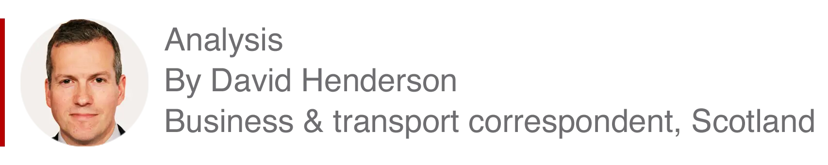 Analysis box by David Henderson, Business and transport correspondent, Scotland