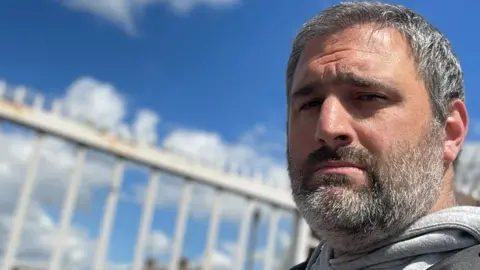 Simon Harris Man looking directly at the camera