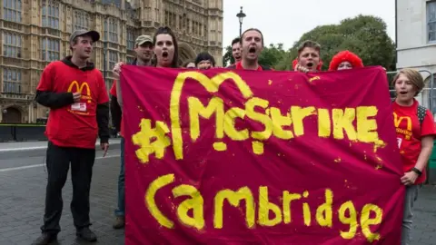 Getty Images McDonald's workers