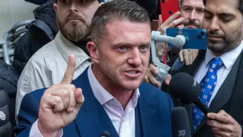 Getty Images Stephen Yaxley-Lennon, known as Tommy Robinson 