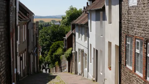 Getty Images A street in Lewes, East Sussex