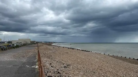 BBC Looking towards Beachy Head East from Shoreham