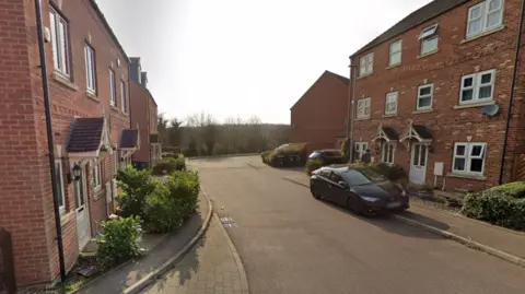Google street view of Bakewell Lane, in Hucknall