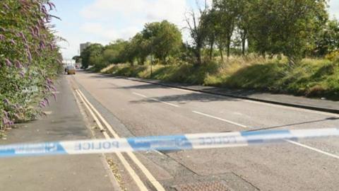 Police on the scene in Ladywood