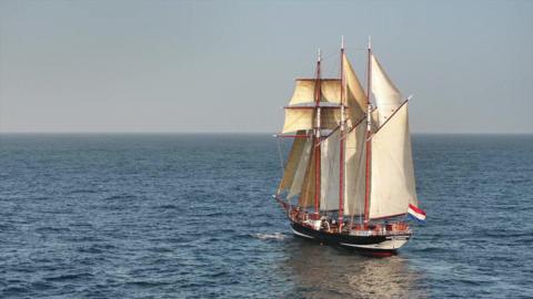 A photo of the ship